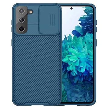 Nillkin CamShield Pro Samsung Galaxy S21+ 5G Hybride Hoesje - Blauw