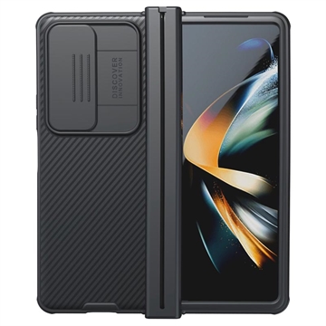 Nillkin CamShield Pro Samsung Galaxy Z Fold4 Hybride Hoesje - Zwart