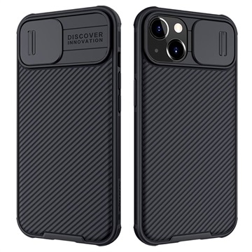 Nillkin CamShield Pro iPhone 13 Hybrid Case - Zwart