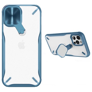 Nillkin Cyclops iPhone 12/12 Pro Hybrid Case - Blauw / Transparant