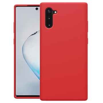 Nillkin Flex Pure Samsung Galaxy Note10 vloeibare siliconen hoes - rood