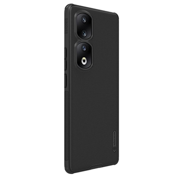 Honor 90 Pro Nillkin Frosted Shield Pro Magnetic Hybride Hoesje - Zwart