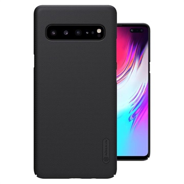 Nillkin Super Frosted Shield Samsung Galaxy S10 5G Hoesje - Zwart