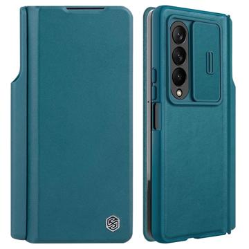 Nillkin Qin Pro Samsung Galaxy Z Fold4 Flip Hoesje - Groen