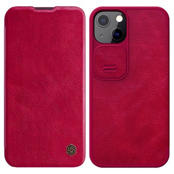 Nillkin Qin Pro Series iPhone 13 Flip Case - Rood