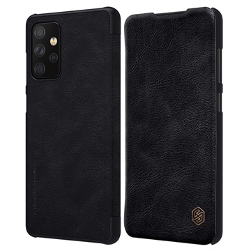 Nillkin Qin Samsung Galaxy A72 5G Flip Case - Zwart