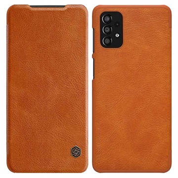 Nillkin Qin Series Samsung Galaxy A33 5G Flip Case - Bruin