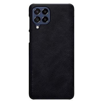 Nillkin Qin Series Samsung Galaxy M53 Flip Case - Zwart