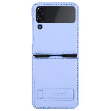 Nillkin Qin Series Samsung Galaxy Z Flip4 Hybride Hoesje - Blauw