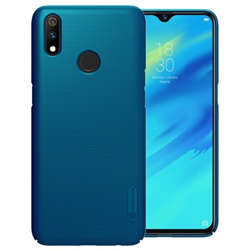 Nillkin Super Frosted Shield Oppo Realme 3 Pro Case - Blauw