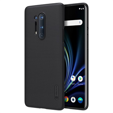 Nillkin Super Frosted Shield OnePlus 8 Pro Hoesje - Zwart