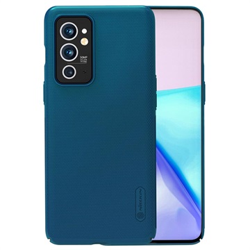 Nillkin Super Frosted Shield OnePlus 9RT 5G Hoesje - Blauw