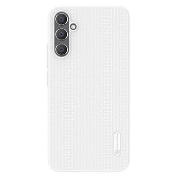 Nillkin Super Frosted Shield Samsung Galaxy A34 5G Hoesje - Wit