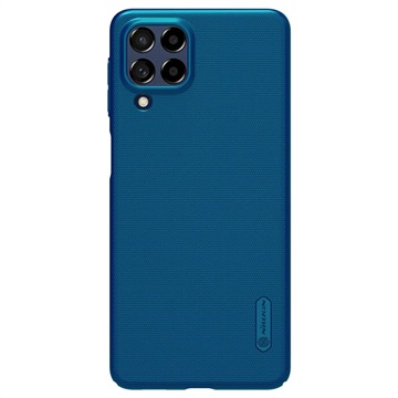 Nillkin Super Frosted Shield Samsung Galaxy M53 Hoesje - Blauw