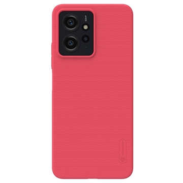 Nillkin Super Frosted Shield Xiaomi Redmi Note 12 4G Hoesje - Rood