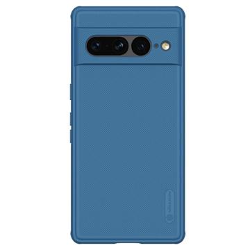 Nillkin Super Frosted Shield Pro Google Pixel 7 Pro Hybrid Hoesje - Blauw