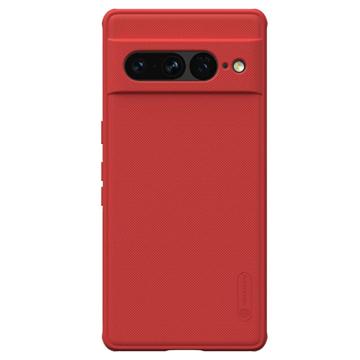 Nillkin Super Frosted Shield Pro Google Pixel 7 Pro Hybrid Hoesje - Rood