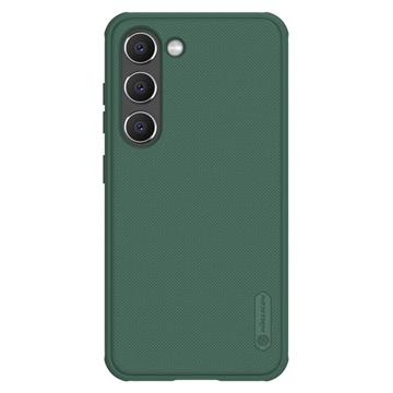 Nillkin Super Frosted Shield Pro Samsung Galaxy S23 5G Hybrid Hoesje - Groen