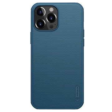Nillkin Super Frosted Shield Pro iPhone 13 Pro Max Hybride Hoesje - Blauw