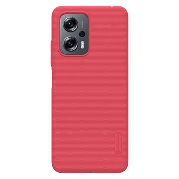 Nillkin Super Frosted Shield Xiaomi Redmi Note 11T Pro/11T Pro+ Case - Rood