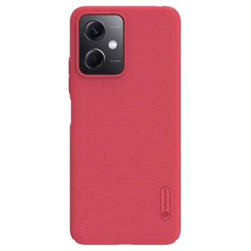 Nillkin Super Frosted Shield Xiaomi Redmi Note 12 Hoesje - Rood