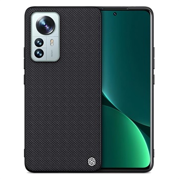 Nillkin Getextureerde Xiaomi 12 Pro Hybrid Case - Zwart