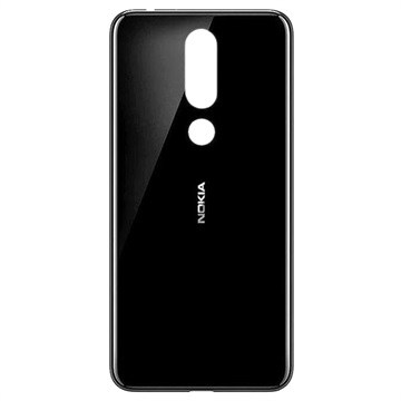 Nokia 5.1 Plus Achterkant - Zwart