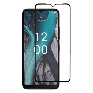 Nokia C22 Full Cover Glazen Screenprotector - Zwarte Rand