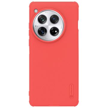 OnePlus 12 Nillkin Super Frosted Shield Pro Hybride Hoesje - Rood