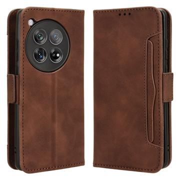 OnePlus 12R/Ace 3 Cardholder Series Portemonnee Hoesje - Bruin