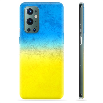 OnePlus 9 Pro TPU Hoesje OekraÃ¯ense Vlag - Tweekleurig