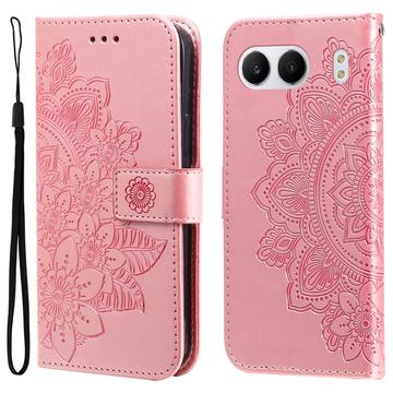 OnePlus Nord 4 Mandala Series Portemonnee-hoesje - Rose Gold