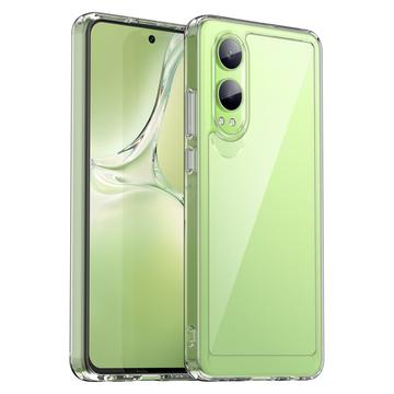 OnePlus Nord CE4 Lite/Oppo K12x Anti-Shock Hybride Hoesje - Doorzichtig