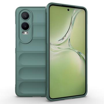 OnePlus Nord CE4 Lite/Oppo K12x Rugged TPU Hoesje - Groen