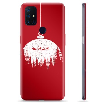 OnePlus Nord N10 5G TPU Hoesje - Kerstbal