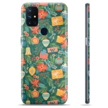 OnePlus Nord N10 5G TPU Hoesje - Kerstdecoratie