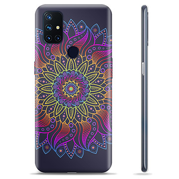 OnePlus Nord N10 5G TPU Hoesje - Kleurrijke Mandala