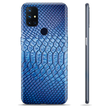 OnePlus Nord N10 5G TPU-hoesje - leer