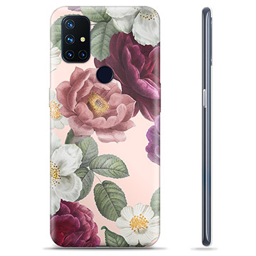 OnePlus Nord N10 5G TPU Hoesje - Romantische Bloemen