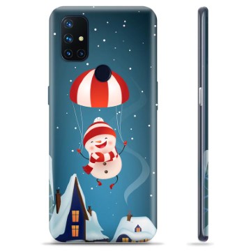 OnePlus Nord N10 5G TPU Hoesje - Sneeuwpop