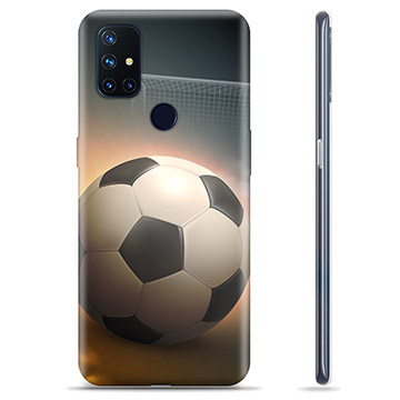 OnePlus Nord N10 5G TPU Hoesje - Voetbal