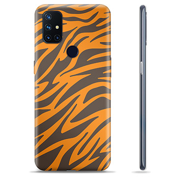 OnePlus Nord N10 5G TPU Hoesje - Tijger