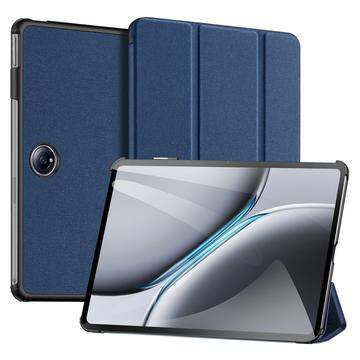 OnePlus Pad 2/Pad Pro Dux Ducis Domo Tri-Fold Smart Folio Hoesje - Blauw