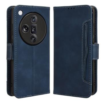 Oppo Find X7 Ultra Cardholder Series Portemonnee Hoesje - Blauw