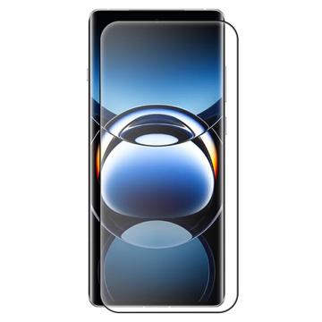 Oppo Find X7 Ultra Full Cover Glazen Screenprotector - Zwarte Rand