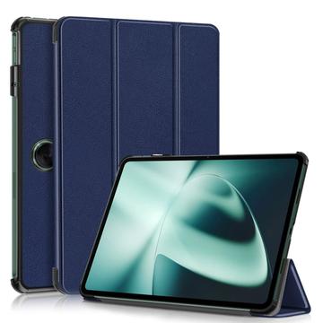 OnePlus Pad/Oppo Pad 2 Tri-Fold Series Smart Folio Case - Blauw