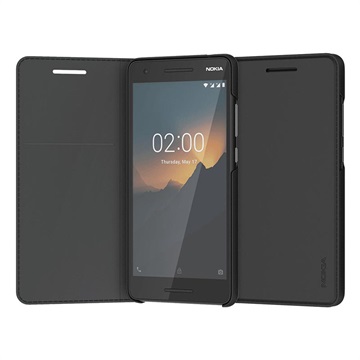 Nokia 2.1 Slim Flip Case CP-220 - Zwart