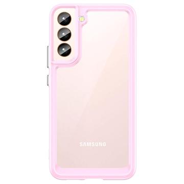 Outer Space Samsung Galaxy S22 5G Hybrid Case - Roze