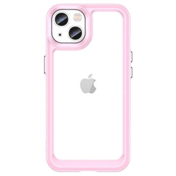 Outer Space Series iPhone 13 Hybrid Case - Roze