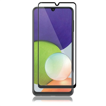 Panzer Premium Full-Fit Samsung Galaxy A22 4G Displayfolie - Zwart